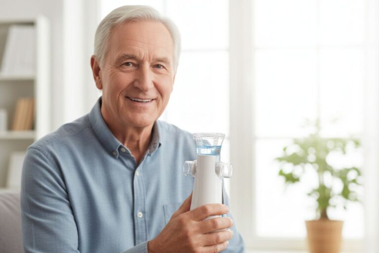 JOSSIS Ultra-Silent Inhalator für Senioren – leise & einfach