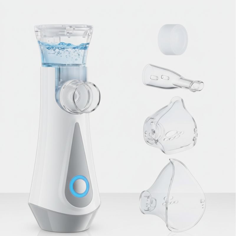 Leiser Mesh-Inhalator JOSSIS Ultra-Silent für Senioren im häuslichen Einsatz