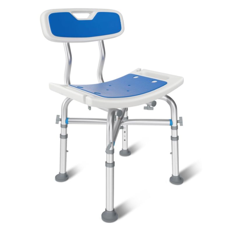 Extra stabiler KingPavonini Duschstuhl für hohes Körpergewicht